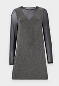 ONLQUEEN  V NECK DRESS  Media 1