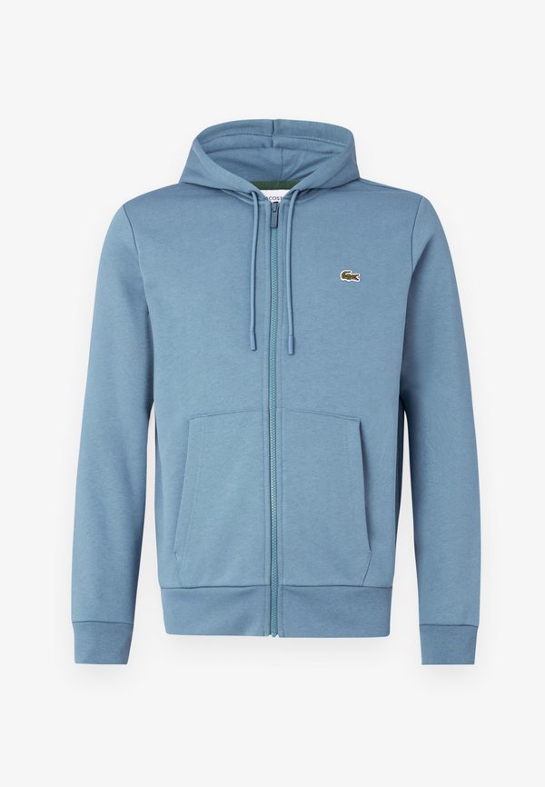 Lacoste Zip-up sweatshirt - limestone