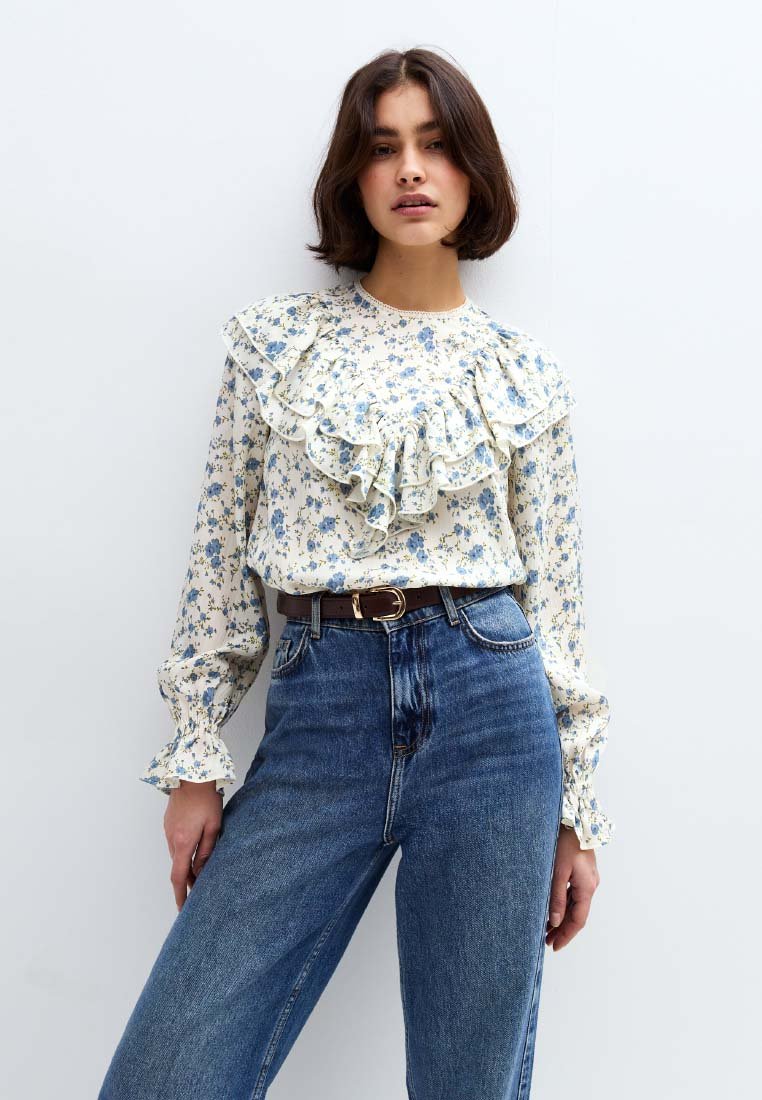 New Look FLORAL PRINT FRILL