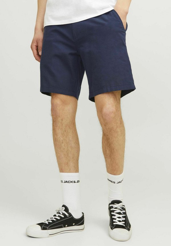Jack & Jones Chino Tapered Fit - Shorts - navy blazer