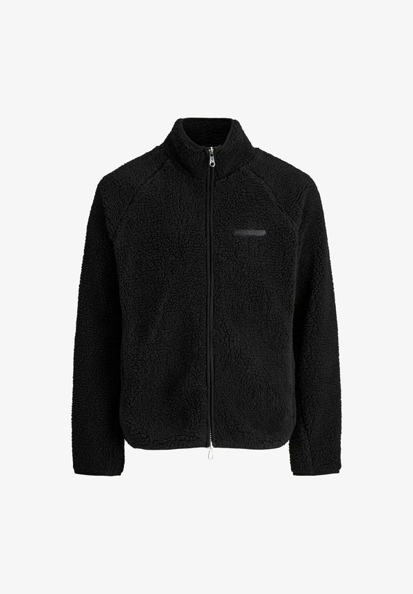 Jack & Jones Teddy Teddy - Fleece jacket - black