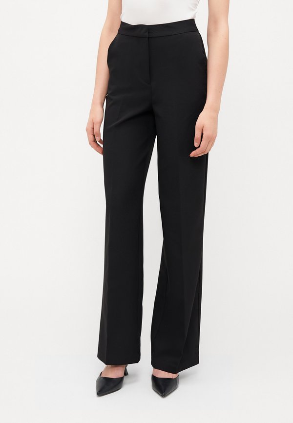Vero Moda Tall VMKACANDRA WIDE - Trousers - black
