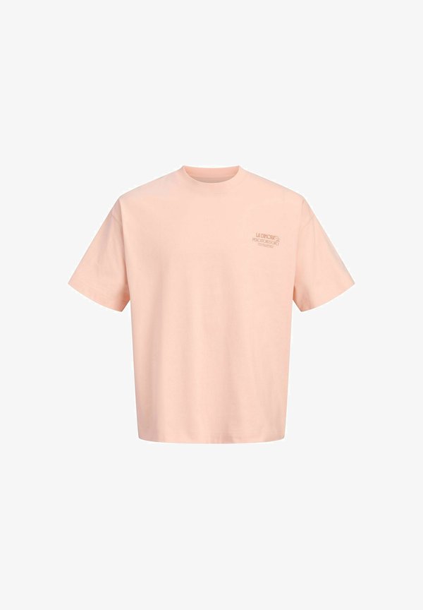 Jack & Jones T- - Print T-shirt - peach melba