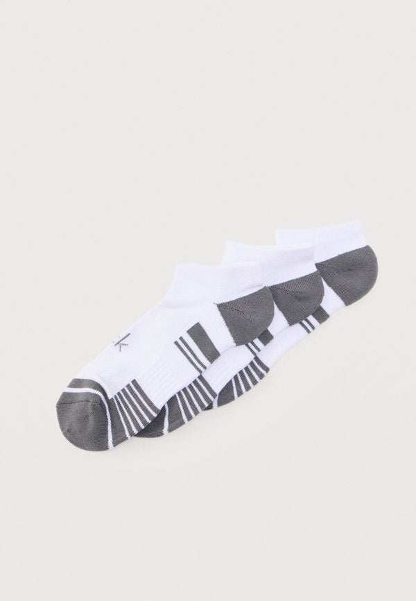 Calvin Klein Golf 3 PACK - Sports socks - white/grey