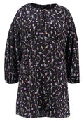 Second Script Curve FULL SLEEVE FLIPPY DRESS
