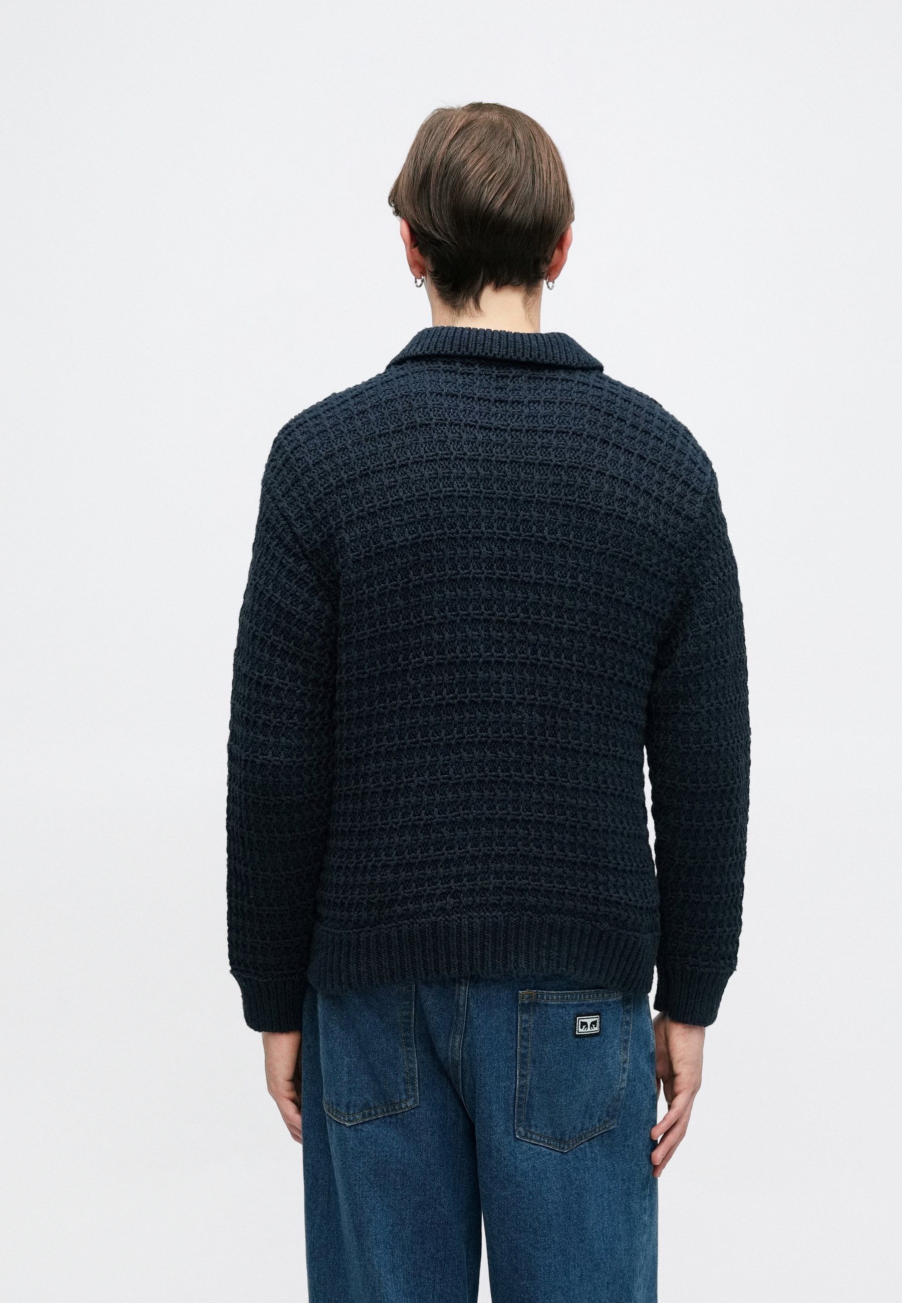 Obey Clothing TEXTURED RUGBY