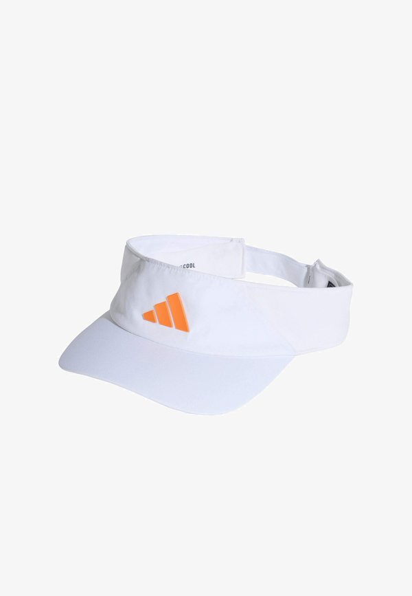 adidas Performance VISOR CLIMACOOL - Cap - white   pure orange