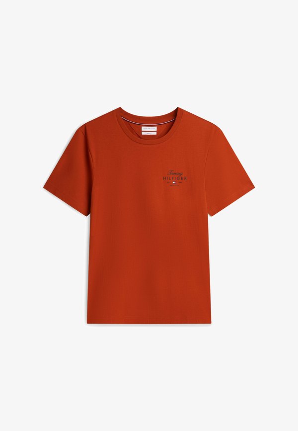 Tommy Hilfiger Print T-shirt - rusty ochre