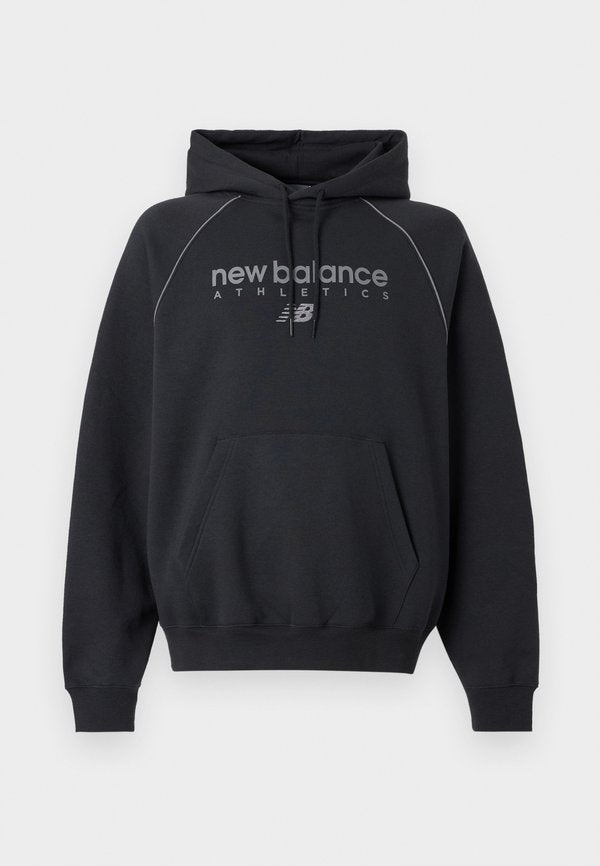 New Balance LINEAR GRAPHIC UNISEX - Hoodie - black