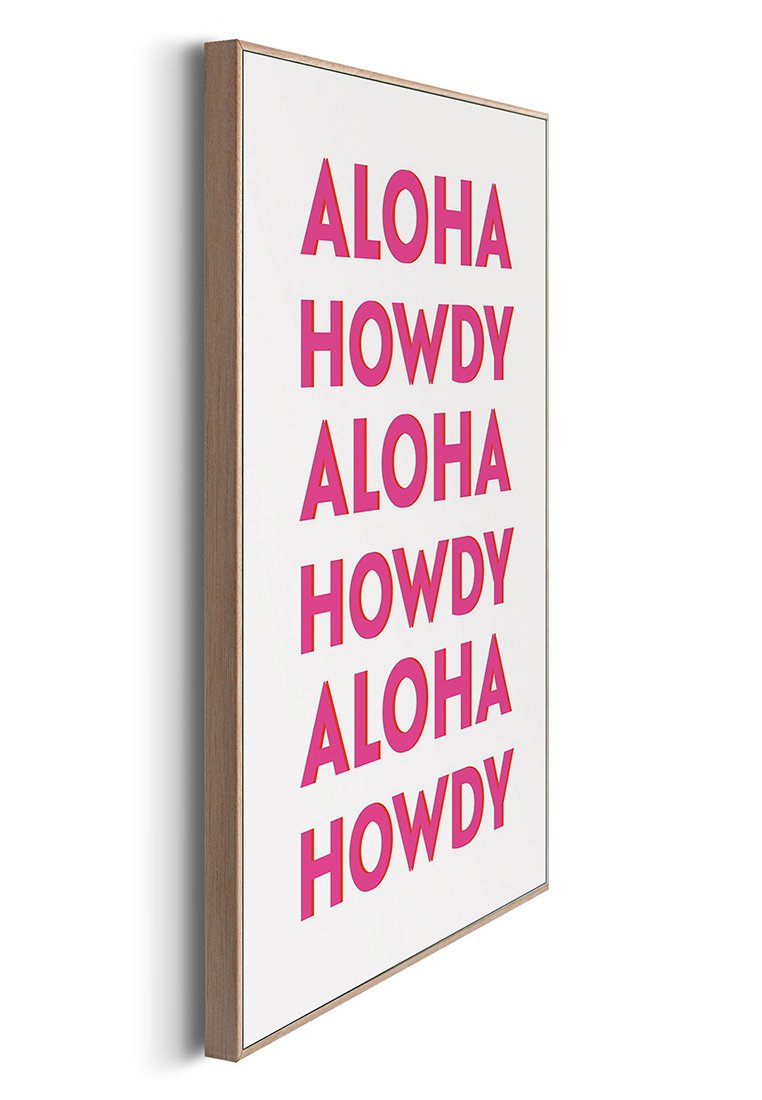 Orange Wallz HOWDY ALOHA 2 PACK