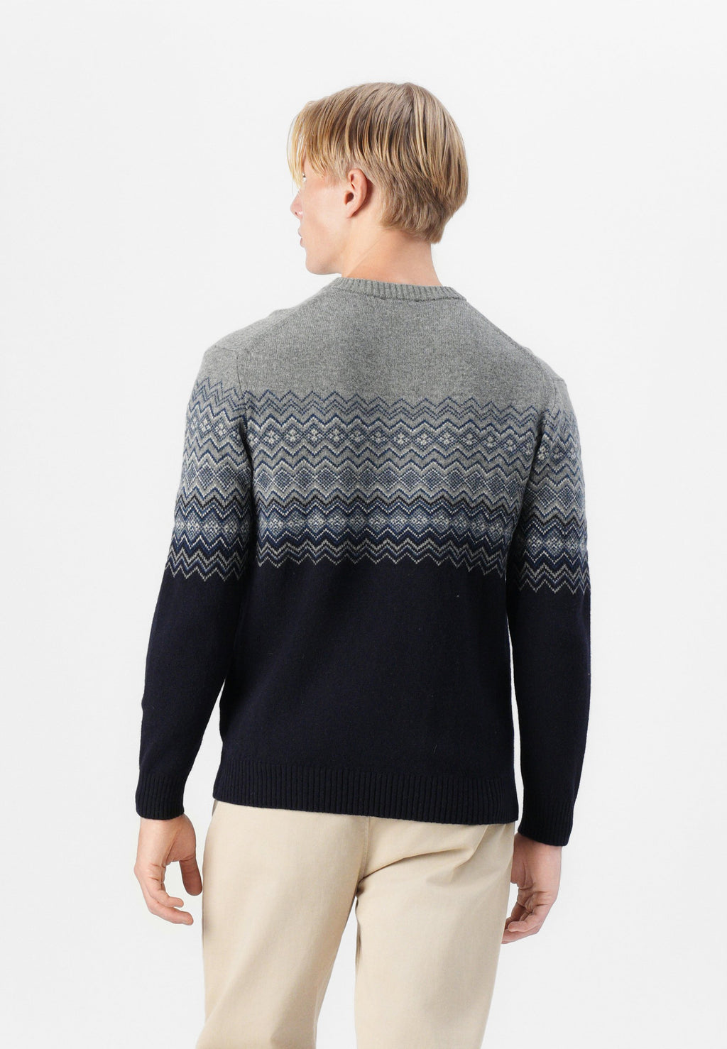 Hackett London FAIRISLE CREW