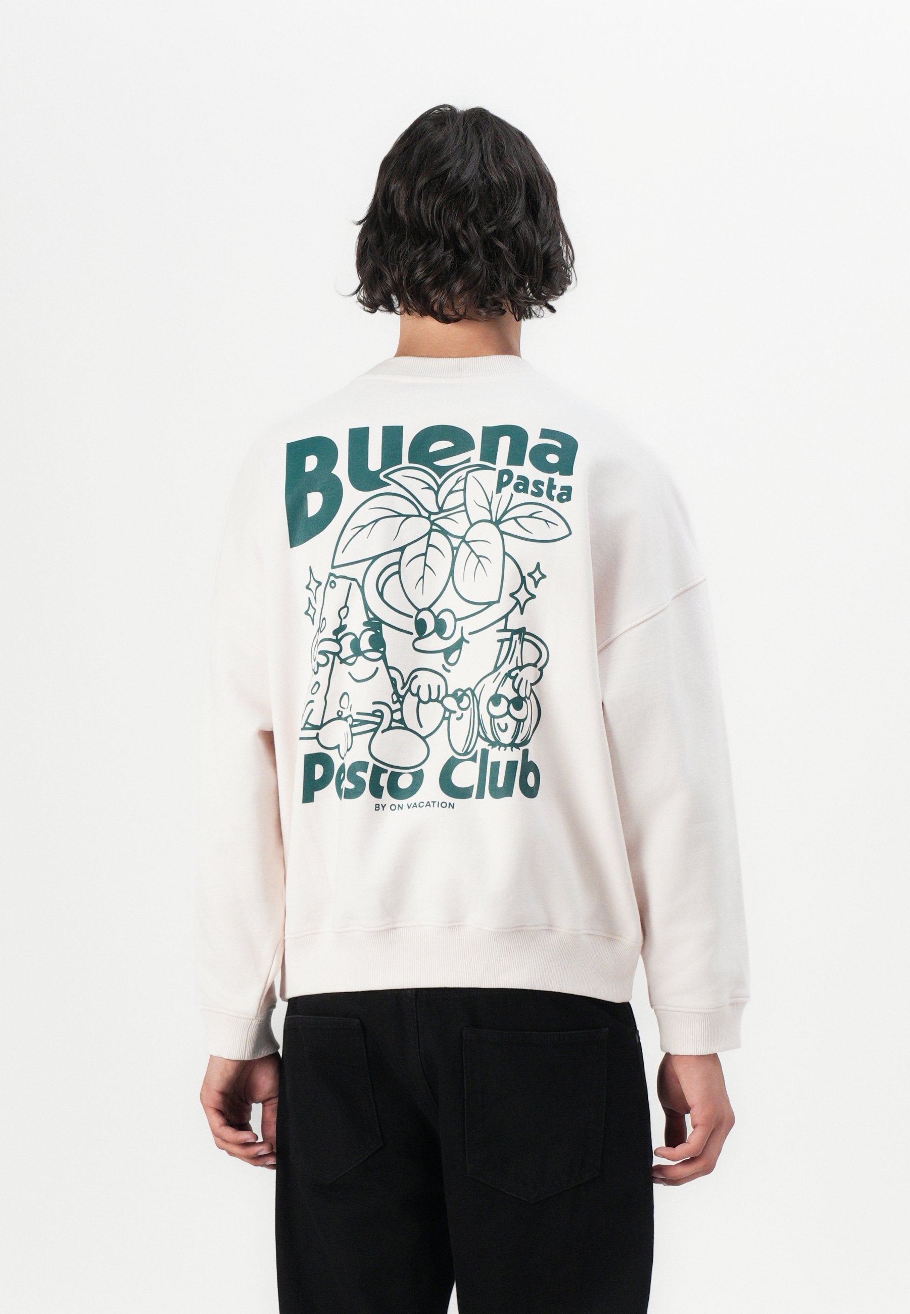 On Vacation PESTO CLUB SWEATER UNISEX