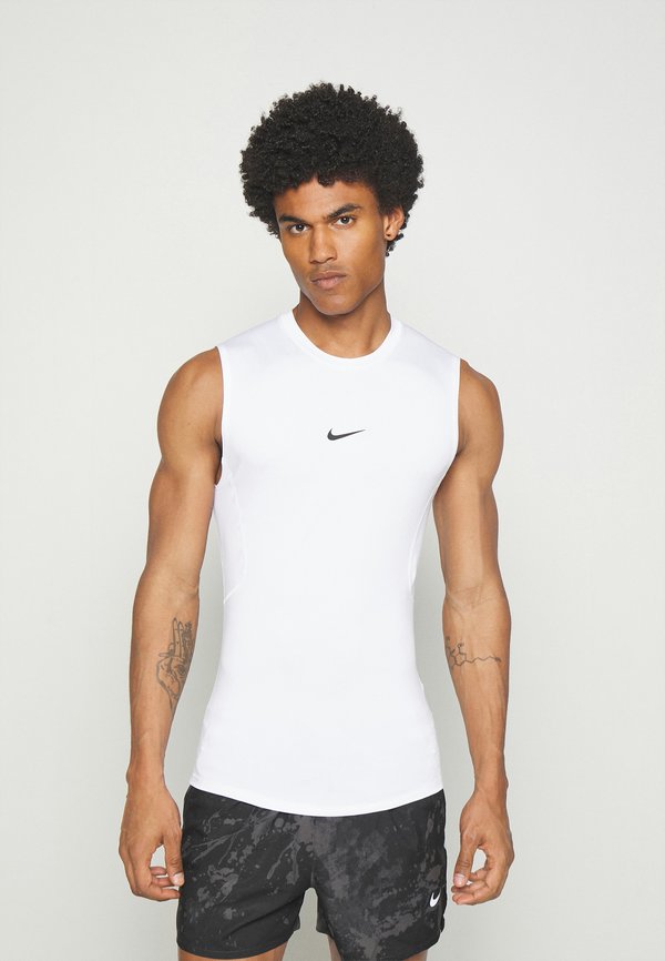 Nike Performance TIGHT - Undershirt - white/black)