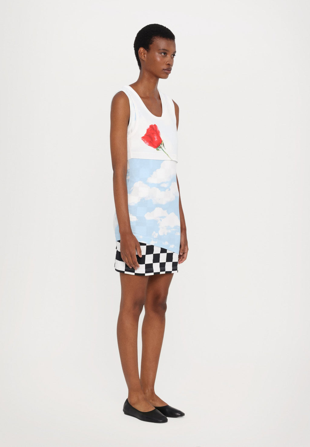 MOSCHINO ARCHIVE CLOUDS AND ROSES