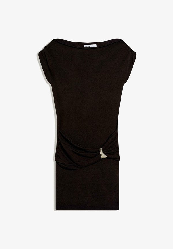 Bershka DRESS - Jumper dress - black
