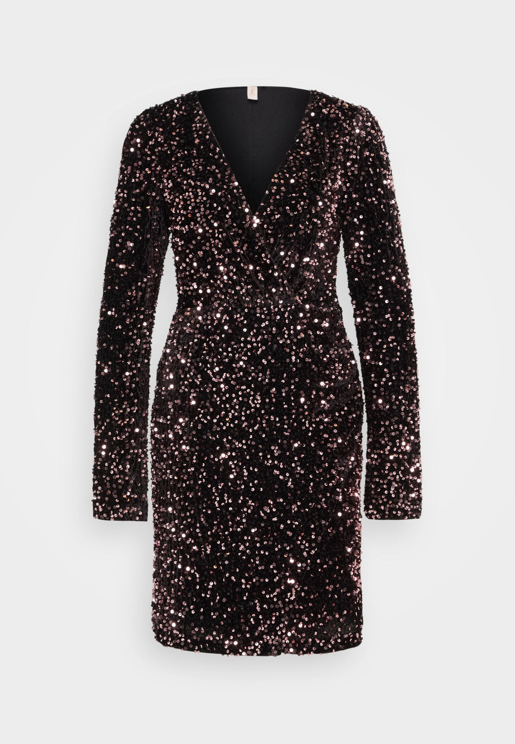 ONLANIKA WRAP SEQUIN SHORT DRESS Media 1
