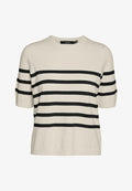Vero Moda Knitted VMSABA Knitted - Print T-shirt - birch