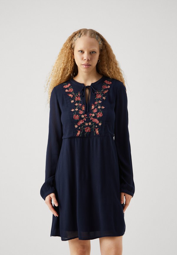 Vero Moda VMMINA SHORT DRESS  - Day dress - navy