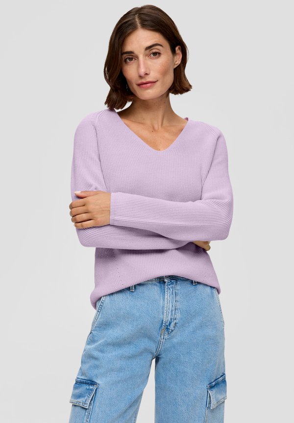 s.Oliver RAGLAN ÄRMELN - Jumper - lavendel