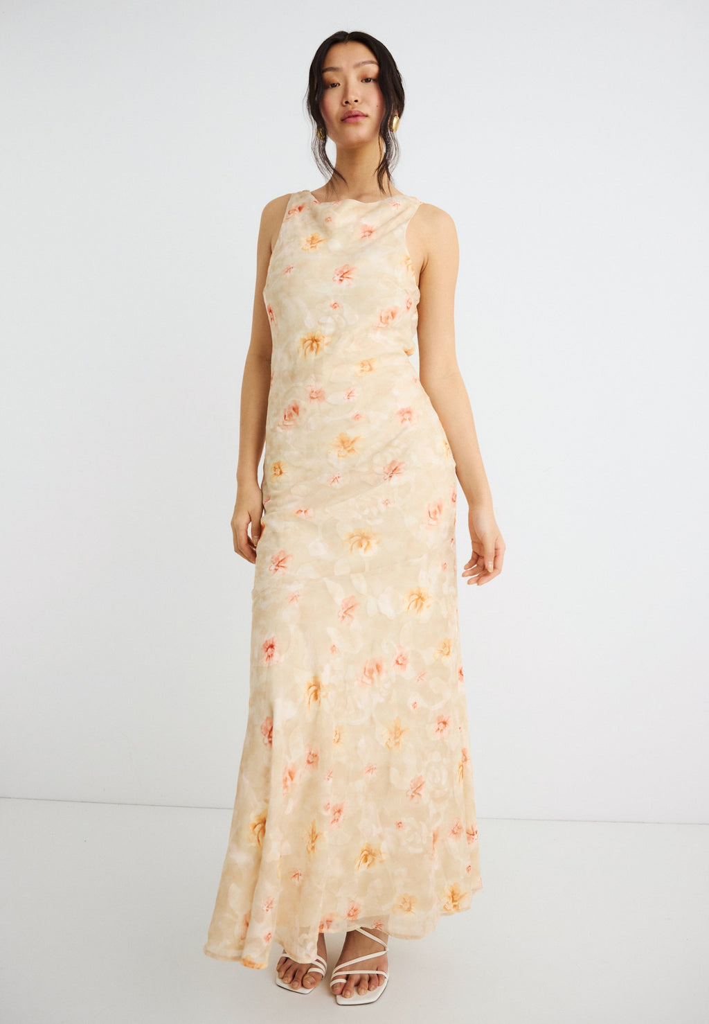 Gina Tricot DRAPED BACK DRESS