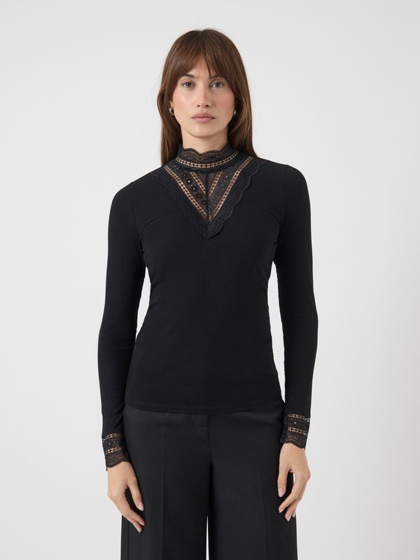 YAS Long Sleeved YASELLINA HIGH NECK