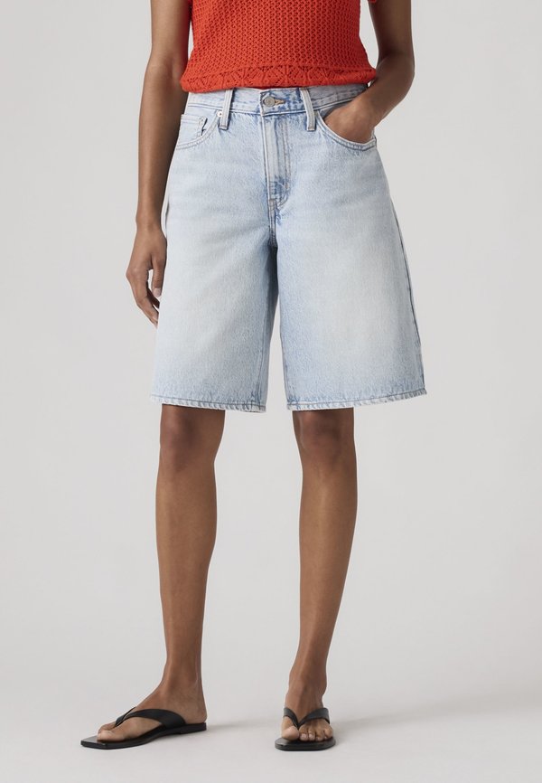 Levi's® MIDDY JORT - Denim shorts - abraided art