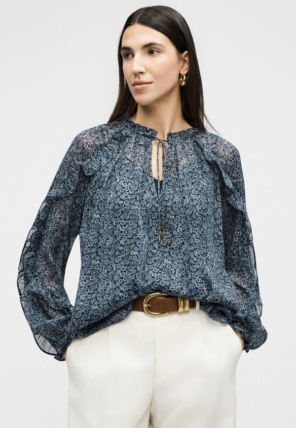 MICHAEL Michael Kors FLORAL RUFFLE