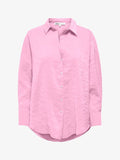 ONLY ONLZAZIMA L/S LOOSE SHIRT WVN - Button-down blouse - pink lady