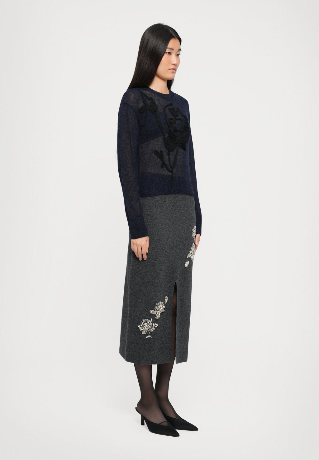 Erdem CREW NECK JUMPER