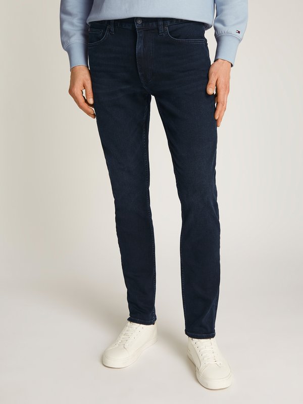 Tommy Hilfiger CORE DENTON  - Straight leg jeans - blue black