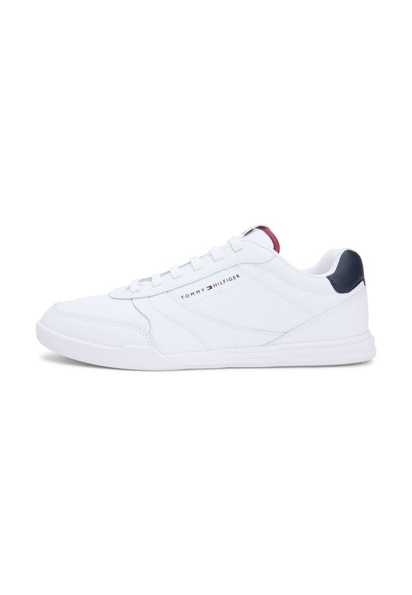 Tommy Hilfiger CONTRAST HEEL TRAINERS WITH LEATHER