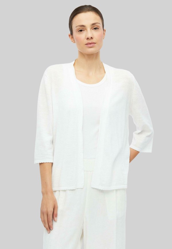 s.Oliver STRICKJACKE - Cardigan - weiß