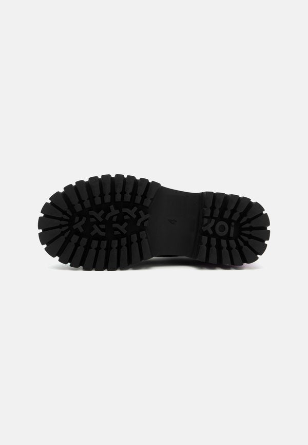 Koi Footwear SHELOB RAINBOW METAL TOE CAP LACE UP SHOES