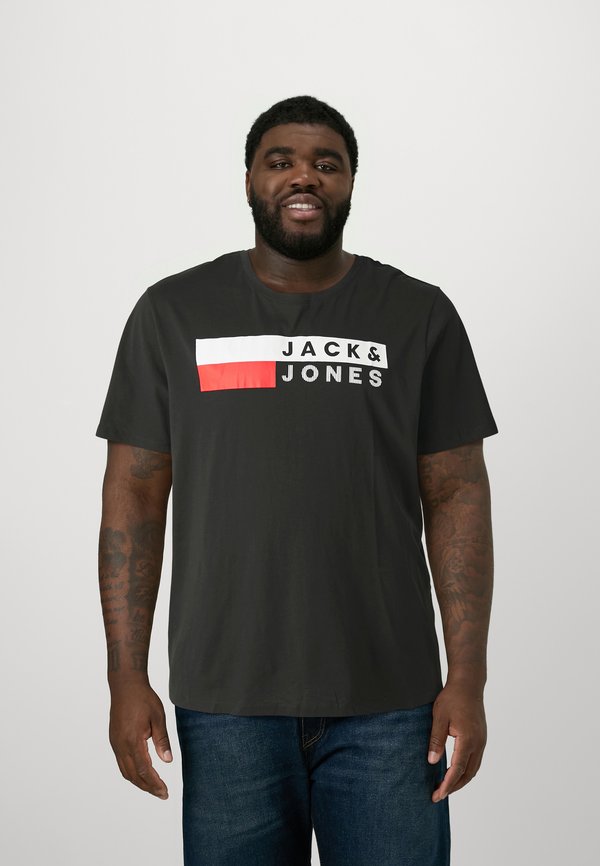 Jack & Jones JJECORP LOGO TEE O NECK - Print T-shirt - black