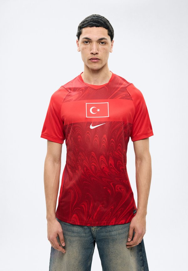 Nike Performance TURKIYE MENS NIKE DF JSY STAD HM - National team wear - sport red/team red/white