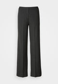 PANTS LONG LEG CULOTTE FITTED AT WAIST WAISTBAND ZIP FLY Media 1