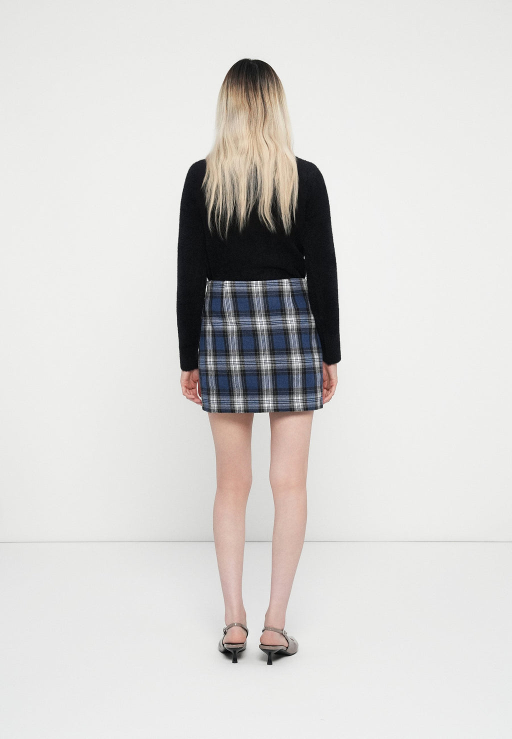 Noisy May NMSILAS CHECK SKIRT