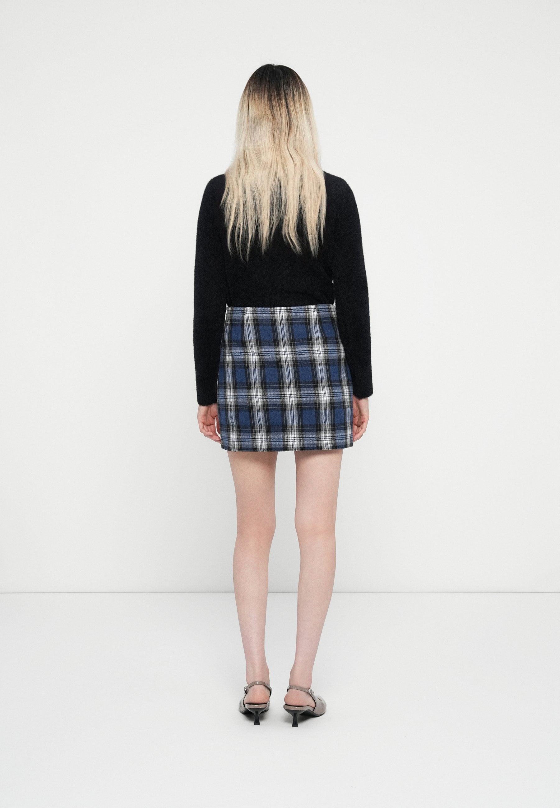 Noisy May NMSILAS CHECK SKIRT