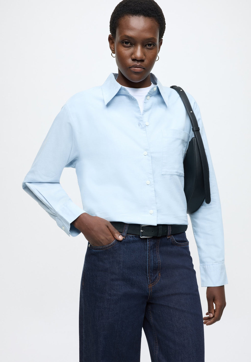 Marc O'Polo DENIM ANJO, DENIM TROUSERS, HIGH WAIST, EXTRA WIDE