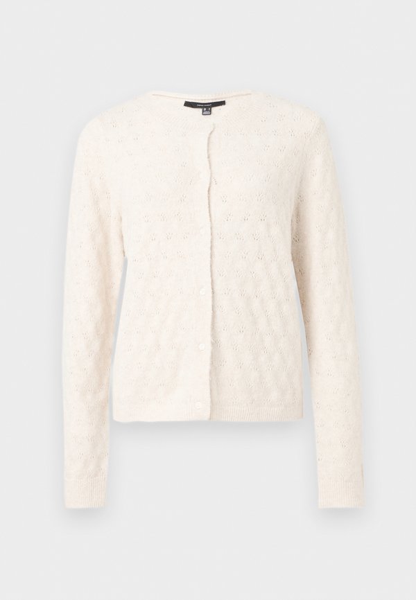 Vero Moda VMDOFFY STITCH LS O-NECK CARDIGAN NOOS - Cardigan - birch