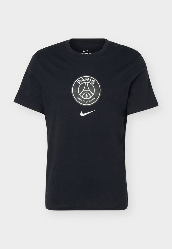 Nike Performance PARIS SAINT-GERMAIN CREST TEE - Club wear - black