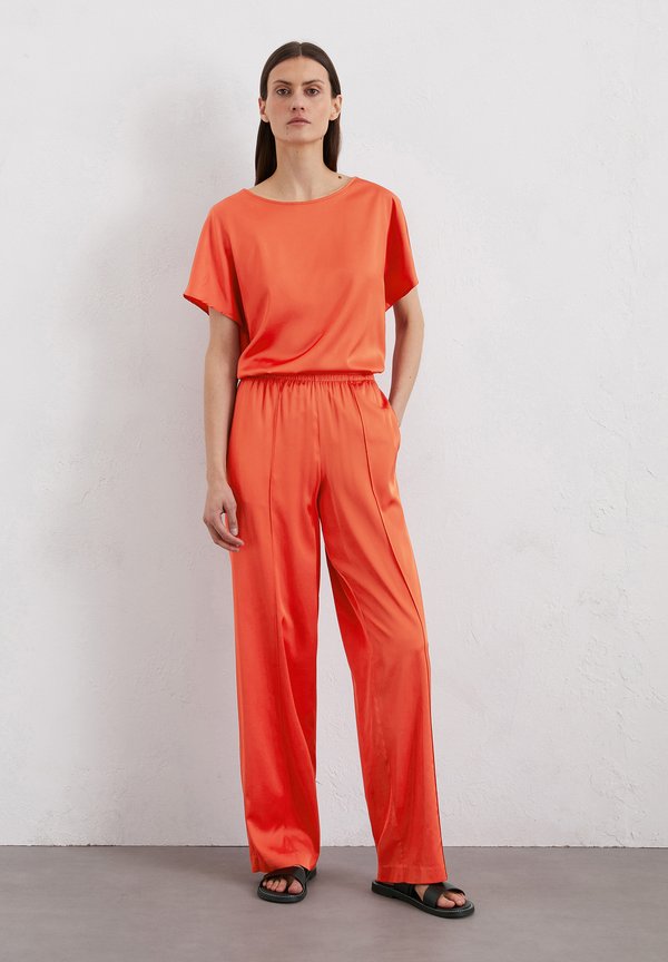 Marc O'Polo FLUENT JOGGER PLEAT DETAIL, ELASTIC WAIST