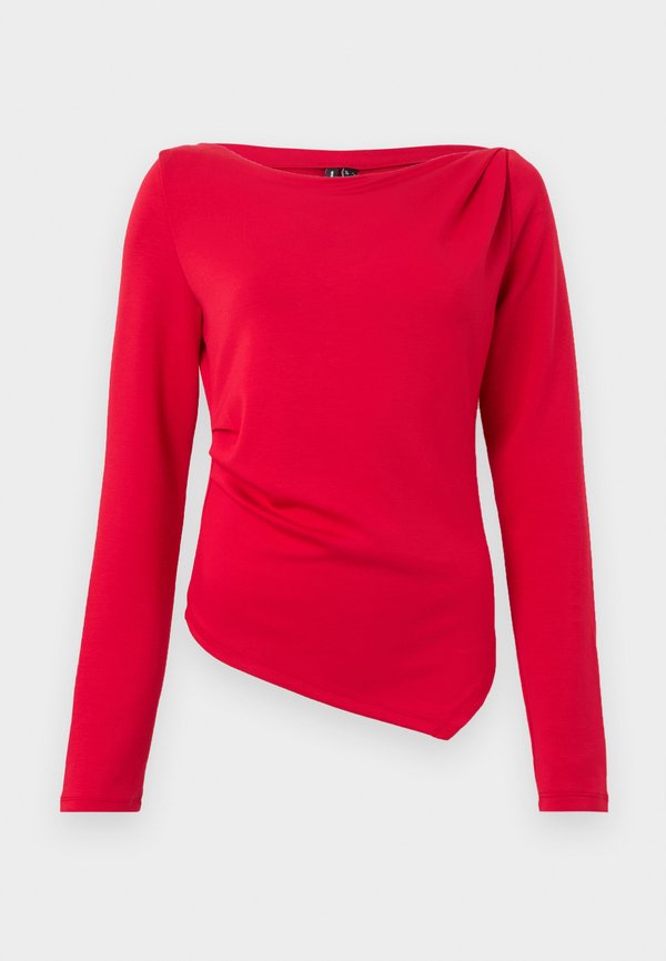 Vero Moda VMMILLE - Long sleeved top - ribbon red