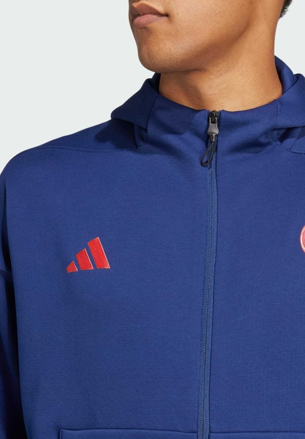 adidas Performance FRANCE TRAVEL Z.N.E. FULL-ZIP HOODED TRACK
