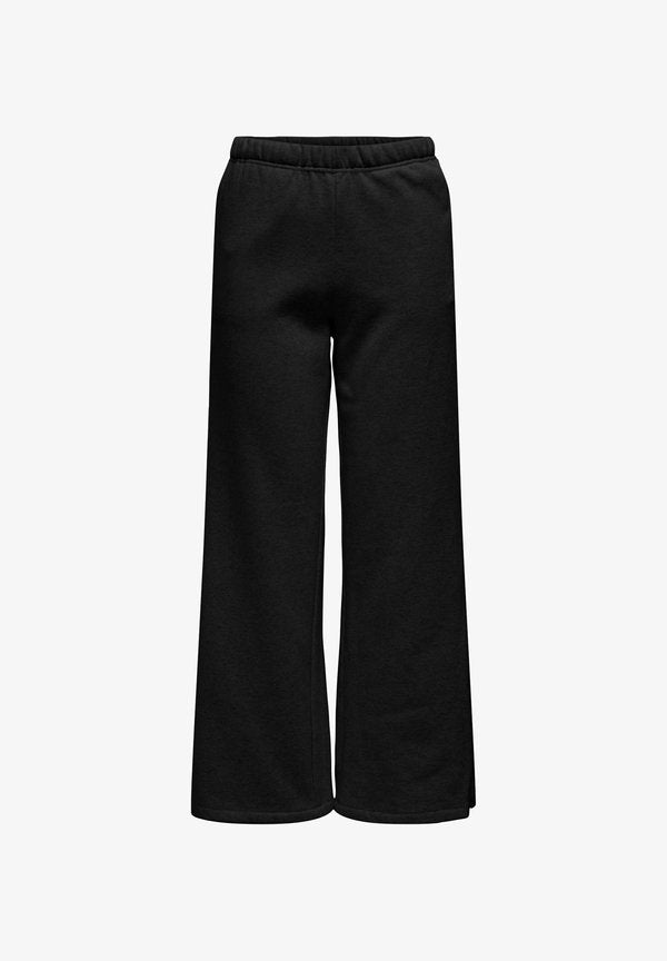 ONLY ONLELLIOT Wide Leg Fit - Tracksuit bottoms - black