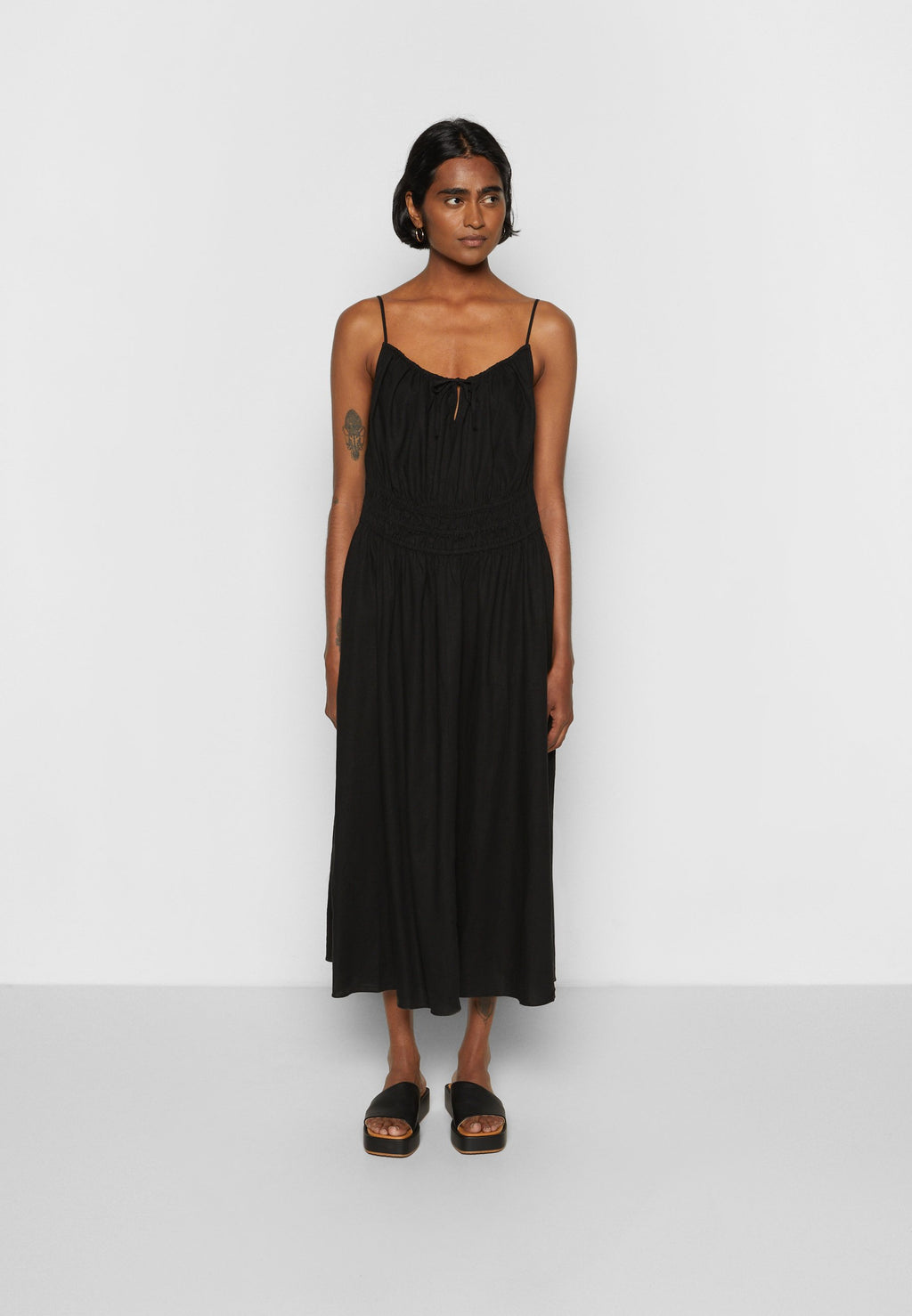 Madewell CAMI HARTFORD MIDI DRESS SOLID