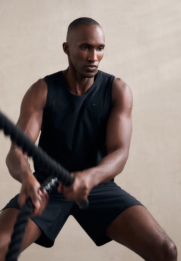 Nike Performance PRIMARY TANK - Top - black/black