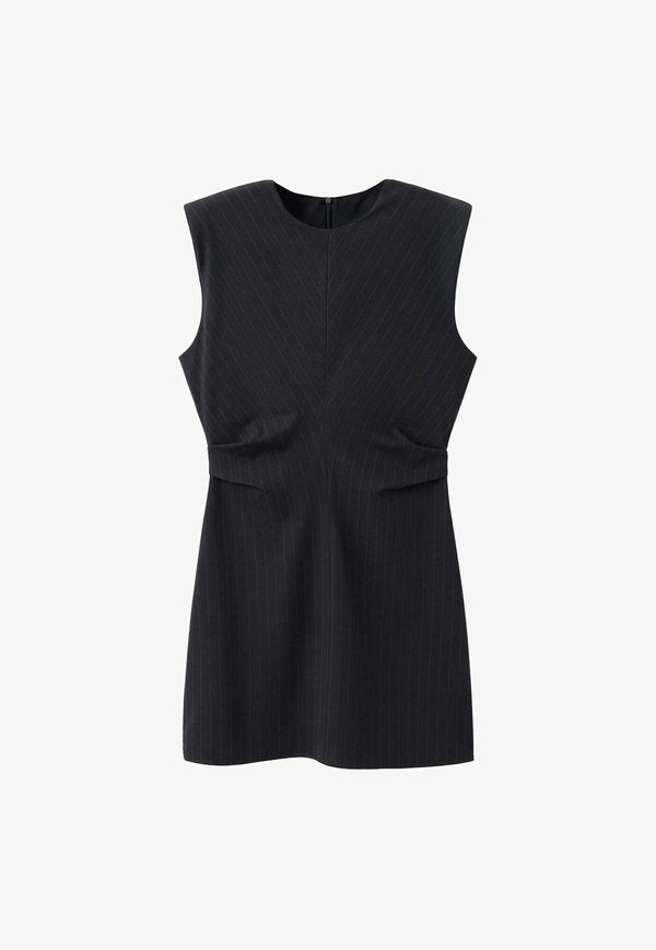 Mango ADULT - Shift dress - dark blue