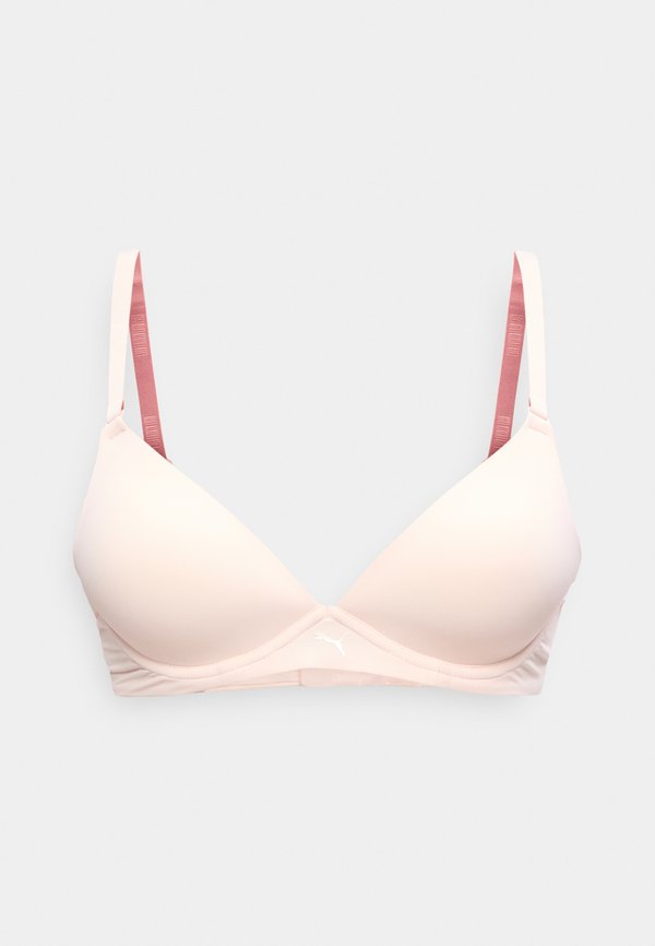 Puma WOMEN SOFT PADDED BRA - Triangle bra - light pink