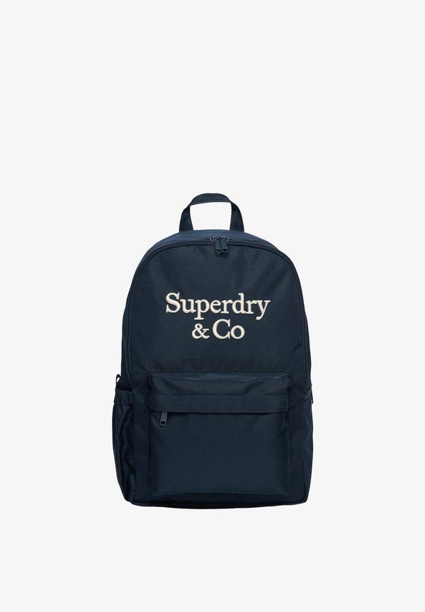 Superdry & Co SUPERDRY COMPANY LOGO BACKPACK.. - Rucksack - eclipse navy off white